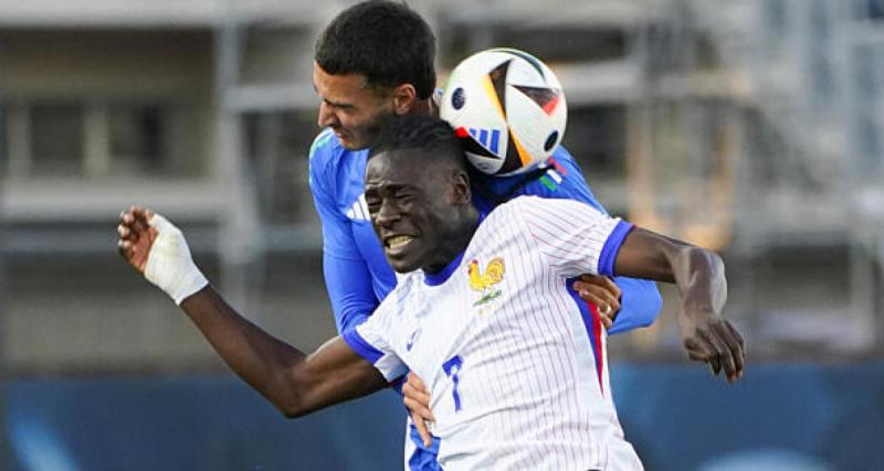  - Italie - France Espoirs : Les Bleuets sont menés à la pause