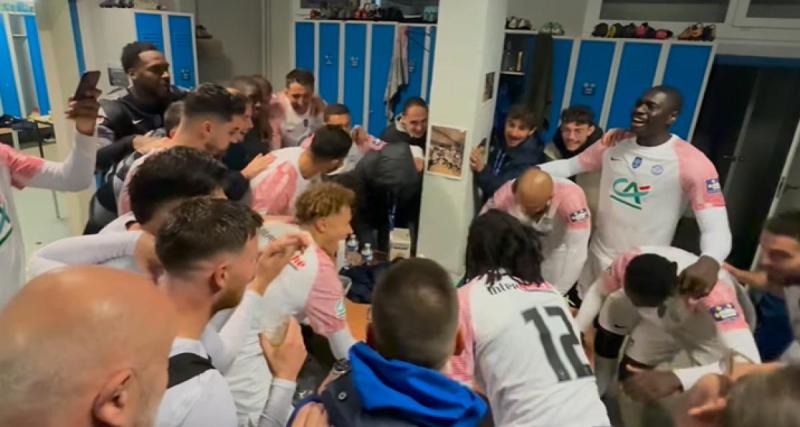  - Coupe de France : la joie géniale des joueurs d'Angoulême après avoir sorti une Ligue 2