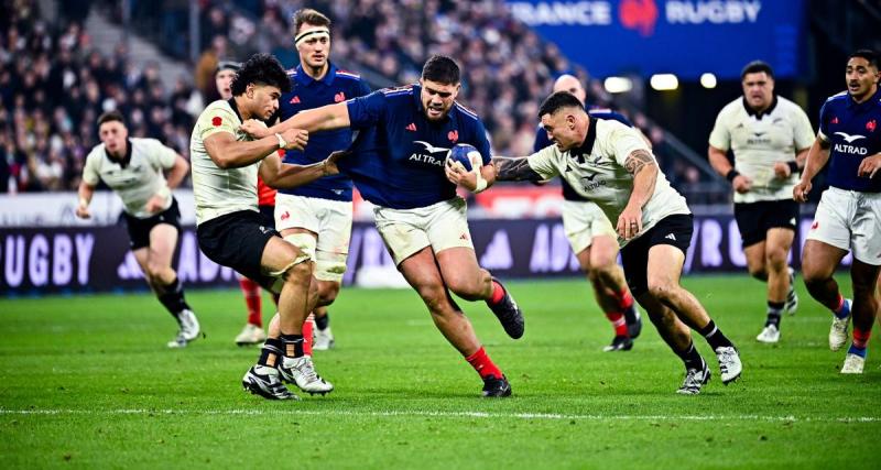  - XV de France : les Bleus s'imposent face aux All Blacks au terme d'une fin de match irrespirable