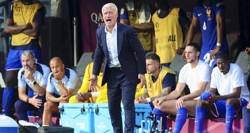  - Israël - France : la colère de Didier Deschamps à la mi-temps