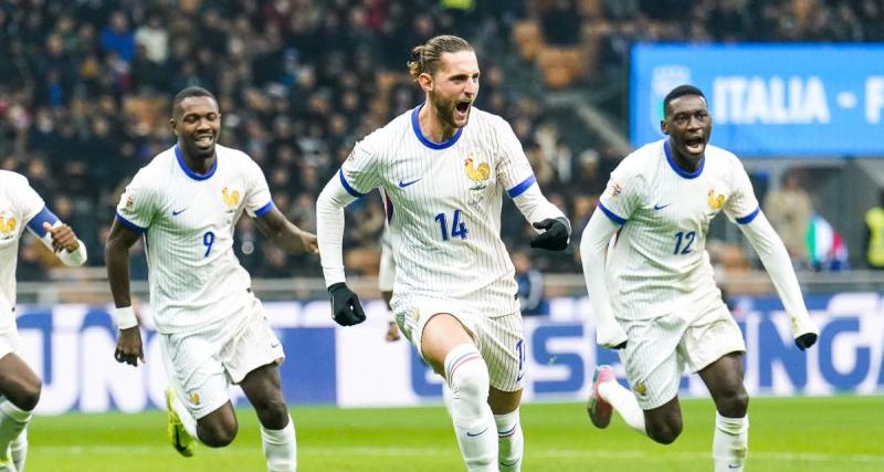 - Italie - France : le double exploit historique de Rabiot avec son but