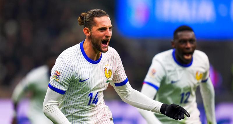  - OM : le gros regret d'un journal italien pour Rabiot après Italie-France