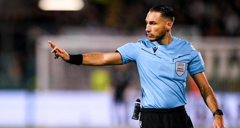  - Ligue des Nations : l'arbitre français Jérémie Pignard au sifflet d'une rencontre