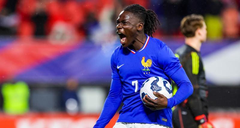  - Équipe de France Espoirs : les buts de Tel et Tchaouna face à l’Allemagne