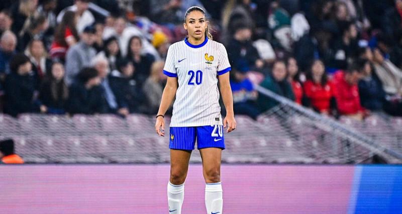  - Foot féminin : l'internationale française Delphine Cascarino s'entraîne avec la Juventus