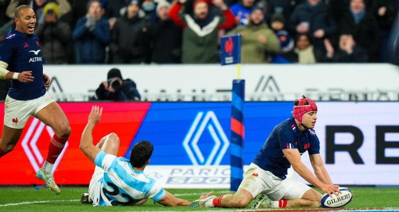  - VIDEO - XV de France : inarrêtable, Bielle-Barrey continue d'impressionner avec un nouvel essai