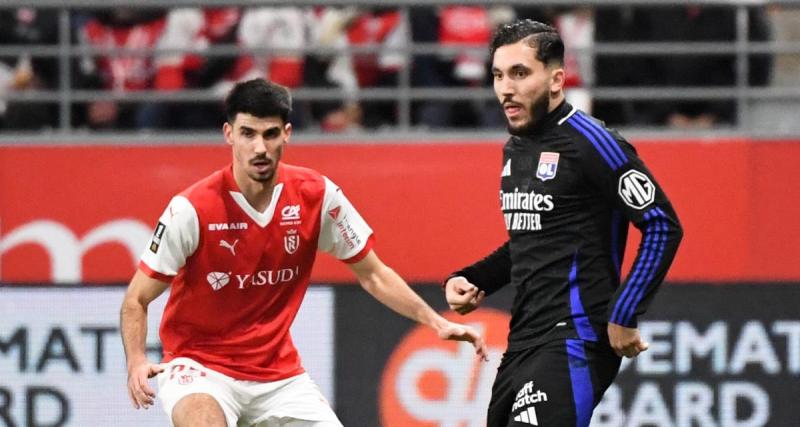  - À la pause, l'OL mène à Reims grâce à Cherki
