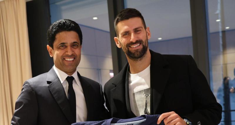  - PSG : les images fortes de Novak Djokovic, présent à l'inauguration du campus