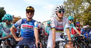 Cyclisme : Pogacar chambre Evenepoel après le transfert de sa compagne dans la formation du Belge