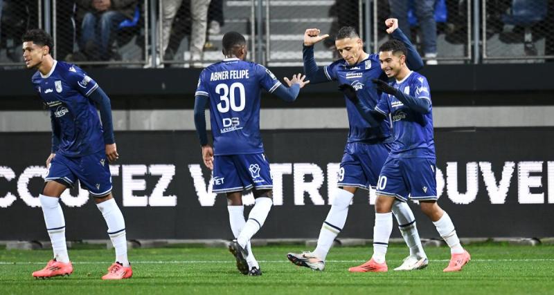  - Ligue 2 : à la pause, Dunkerque mène logiquement face à Ajaccio 