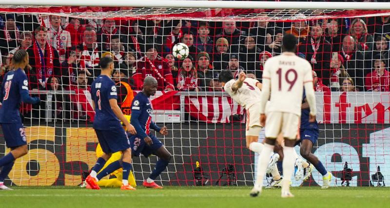  - Le PSG derrière le Bayern Munich à la mi-temps
