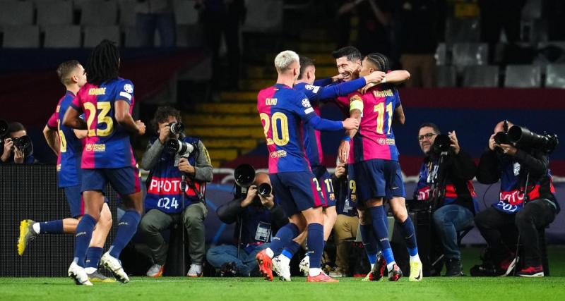  - Brest mené par le FC Barcelone à la pause