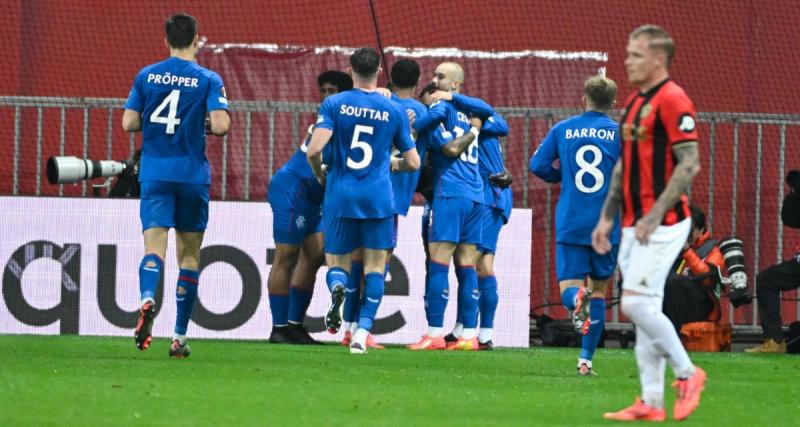  - Ligue Europa : humilié par les Rangers, Nice est au bord de l’élimination 