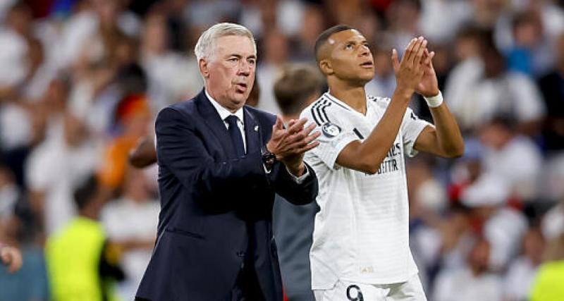  - Real Madrid : Carlo Ancelotti défend Kylian Mbappé et pointe du doigt le collectif !