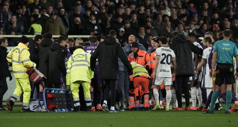  - Un joueur de la Fiorentina s'effondre en plein match, énorme inquiétude