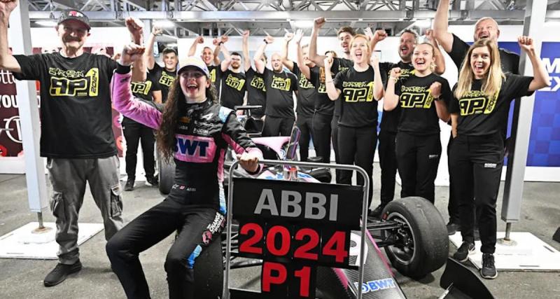  - Abbi Pulling championne de la F1 Academy