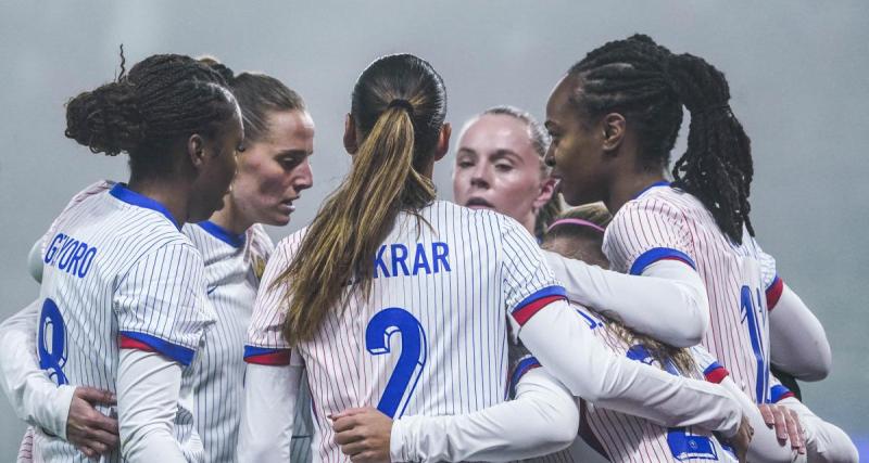  - France (F) - Espagne : les Bleues sont arrivées à Nice 