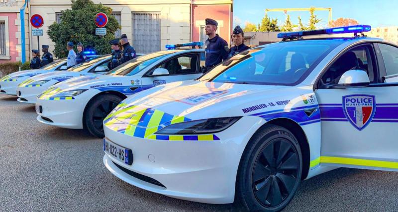  - Dans le Sud, ces quatre Tesla Model 3 rejoignent les rangs de la Police