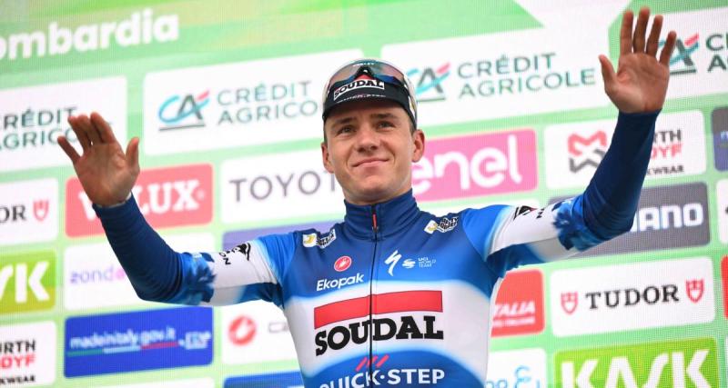  - Cyclisme : les excuses de la Poste belge à Evenepoel après sa chute