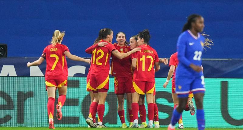  - L’Équipe de France Féminine logiquement menée par l’Espagne à la pause