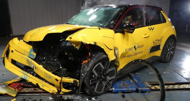  - La Renault 5 E-Tech se plante à l'Euro NCAP