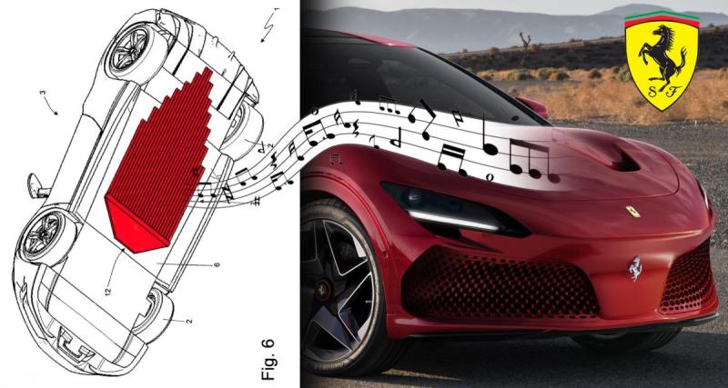  - Une intrigante flûte de pan sous la future Ferrari électrique pour remplacer le son du V12