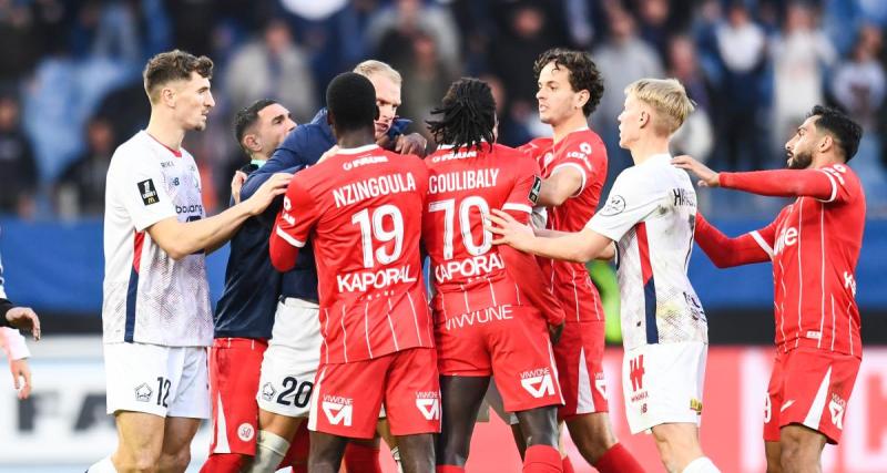  - Montpellier – Lille : deux matchs ferme pour Coulibaly après sa frappe sur Genesio