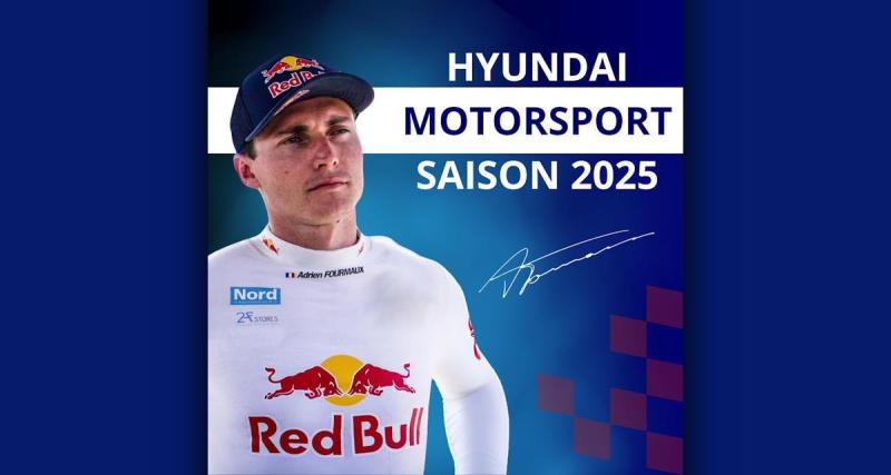  - WRC 2025 : Adrien Fourmaux et Alexandre Coria chez Hyundai