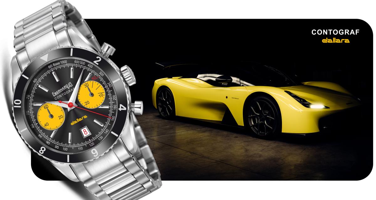 Eberhard & Co. et Dallara : une montre d’exception pour les passionnés d’automobile