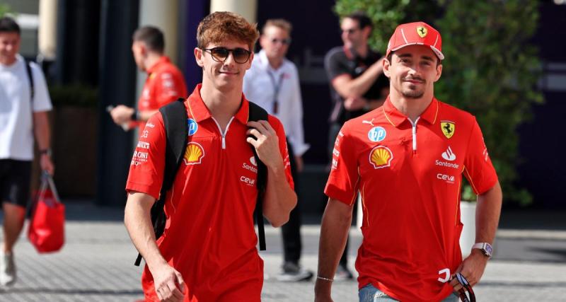  - F1 : la superbe image de Charles et Arthur Leclerc à Abou Dhabi