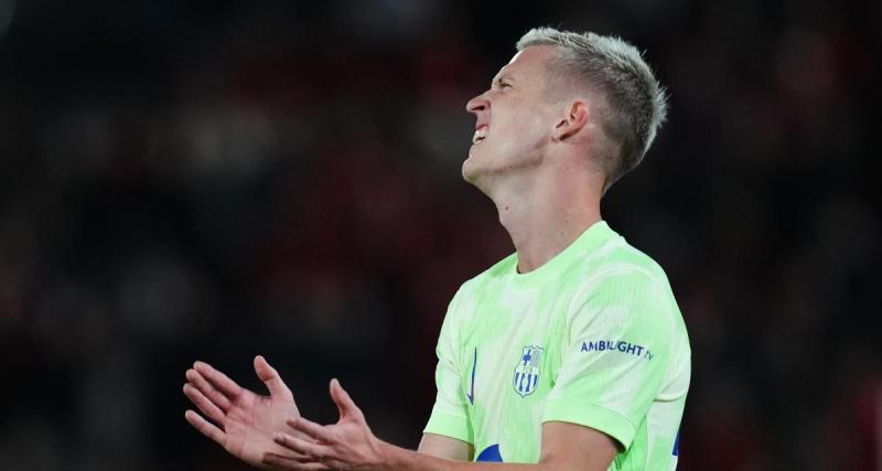 - Bétis – Barça : Dani Olmo perd une dent en plein match !