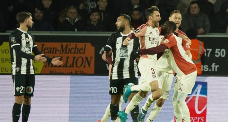  - À la pause, l'OL fait le boulot à Angers