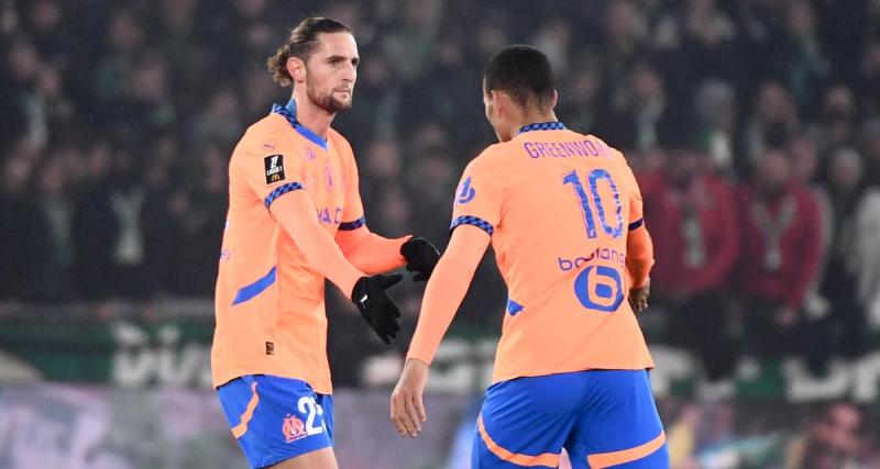  - ASSE - OM : le but magnifique de Rabiot, qui débloque son compteur sous les couleurs marseillaises
