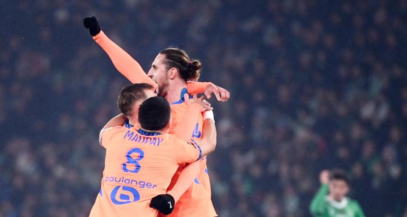  - L’OM devant à Saint-Étienne grâce à Rabiot