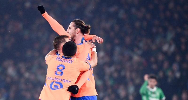  - Vainqueur à Saint-Étienne, l’OM récupère sa 2e place