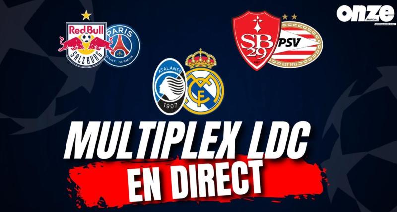  - Ligue des champions en direct : le Real et le PSG se sont rassurés, Brest en plein rêve ... Le Multiplex en Live !