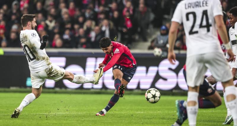  - Lille mène face à Sturm Graz à la pause