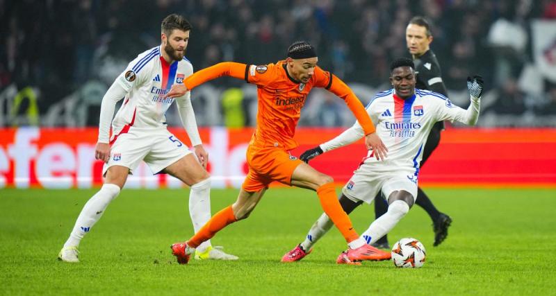  - Ligue Europa : à la pause, l'OL répond à Francfort 