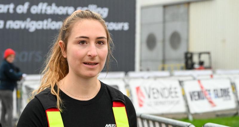  - Vendée Globe : la benjamine de cette édition raconte une grosse frayeur qu'elle a vécue