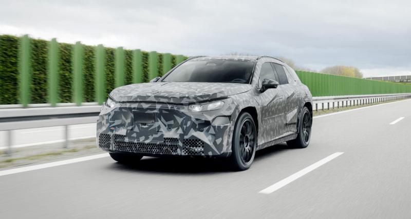  - Mercedes-AMG montre un prototype camouflé de son futur SUV