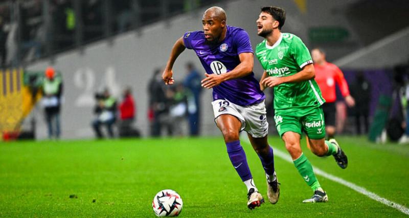  - Toulouse et Saint-Étienne dos à dos à la pause
