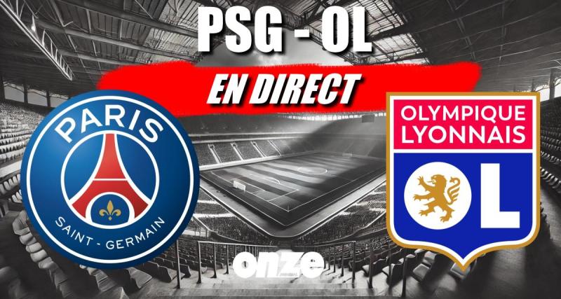  - PSG - OL en direct : Paris s'impose et prend le large... Revivez le choc en Live !