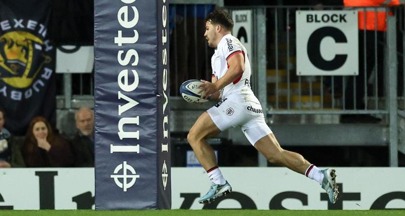  - Toulouse : VIDEO - Antoine Dupont lance les hostilités pour le premier essai du match contre Exeter !