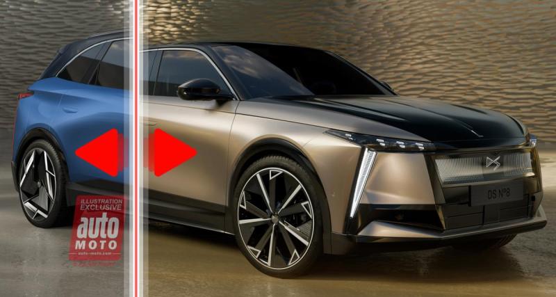  - Futur DS N°7 (2026) : on a imaginé le remplaçant du DS 7 Crossback sur la base de la nouvelle DS N°8