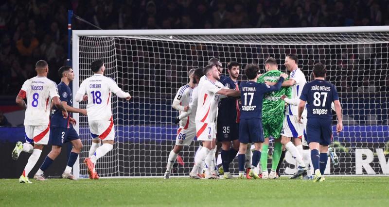  - Le PSG mène à la pause face à l’OL 