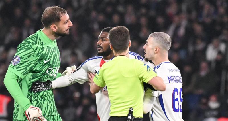  - PSG – OL : la mise au point de Mikautadze sur son clash avec Donnarumma