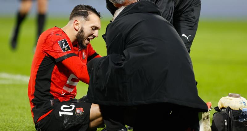  - Rennes : plus de peur que de mal pour Amine Gouiri ?