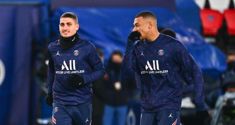  - Les retrouvailles entre Kylian Mbappé et Marco Verratti au Qatar