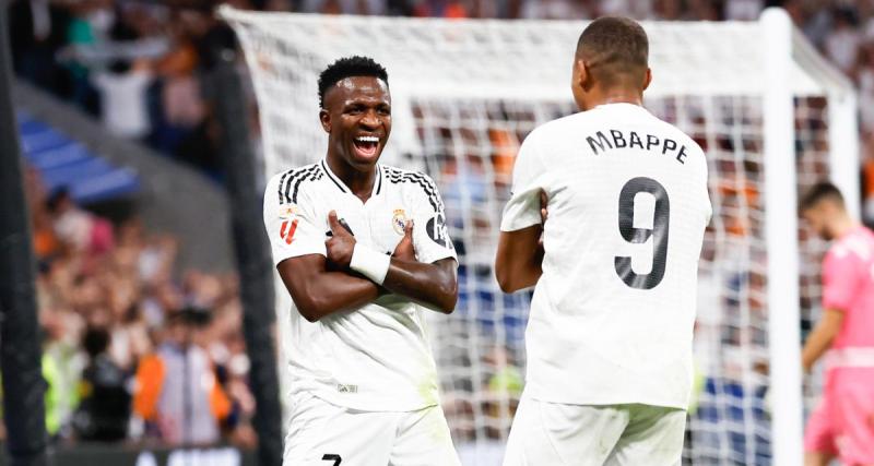  - Real Madrid - Pachuca : l'offrande de Vinicius pour le but de Mbappé !