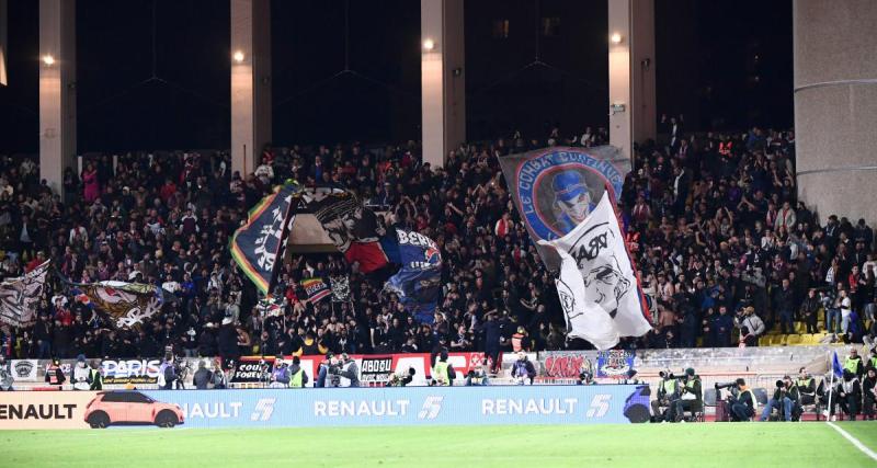  - Monaco – PSG : chants polémiques contre l'OL dans le parcage parisien